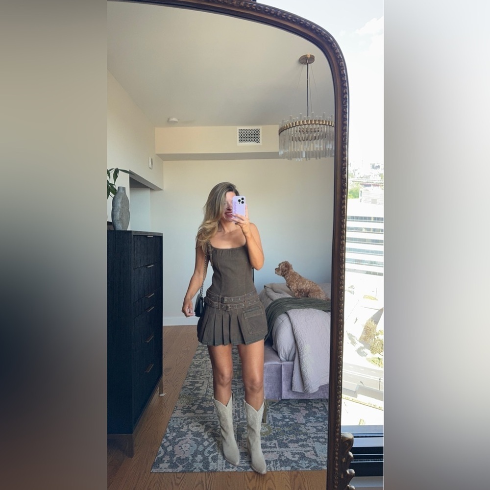 Lioness Biker Mini Dress